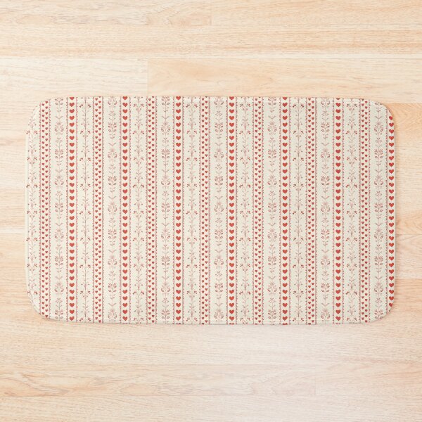 Item preview, Vertical Heart and Floral Pattern - Whimsical Digital Art for Home Decor designed and sold by FestivityFinds.