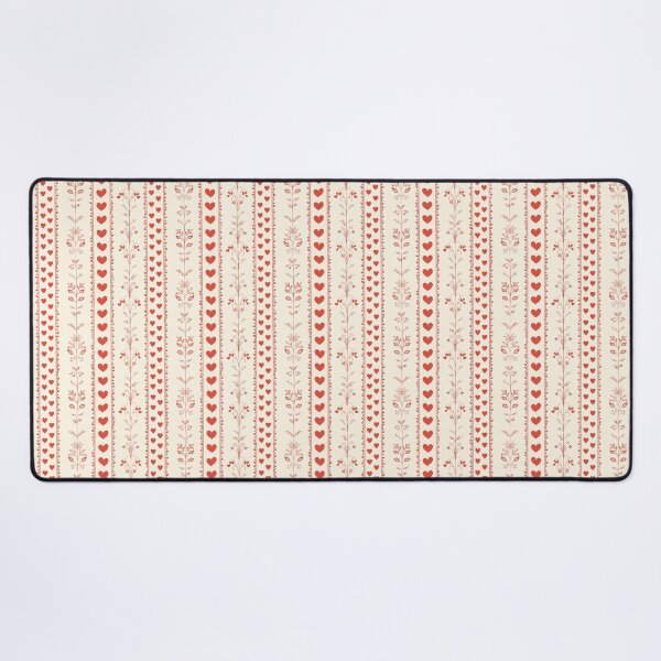 Item preview, Vertical Heart and Floral Pattern - Whimsical Digital Art for Home Decor designed and sold by FestivityFinds.