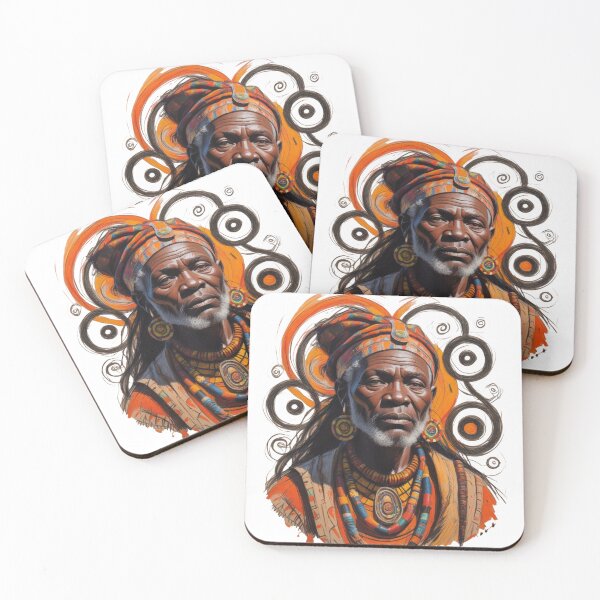 Item preview, Vibrant African Spirituality Art: A Celebration of Culture and Tradition designed and sold by 'VARI'.
