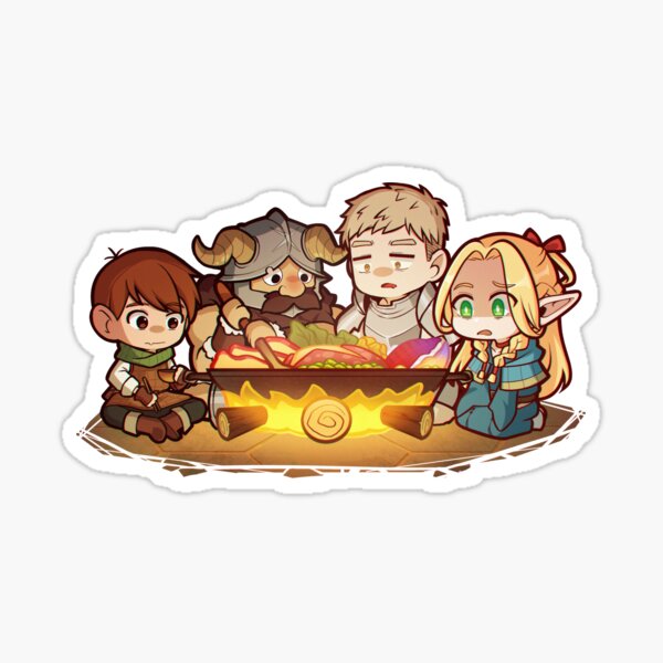 Item preview, Dungeon Meshi- Campfire designed and sold by Despuntater.