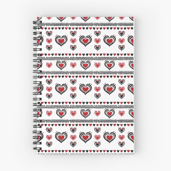 Item preview, Tribal Heart Pattern - Unique Horizontal Design Blending Love and Culture designed and sold by FestivityFinds.