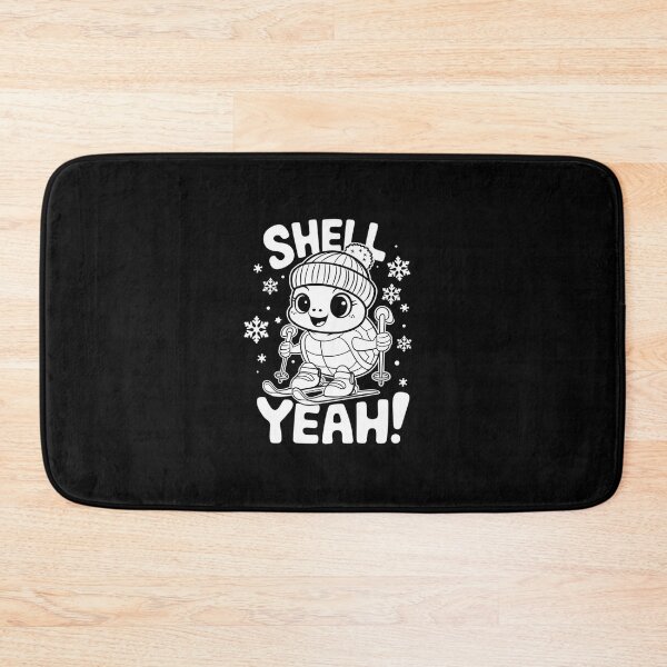 Item preview, Shell Yeah! Skiing turtle designed and sold by MagicWander.