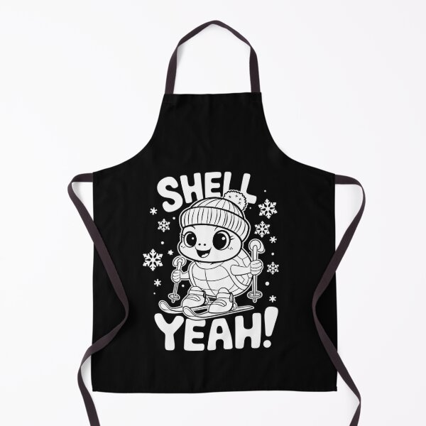 Item preview, Shell Yeah! Skiing turtle designed and sold by MagicWander.