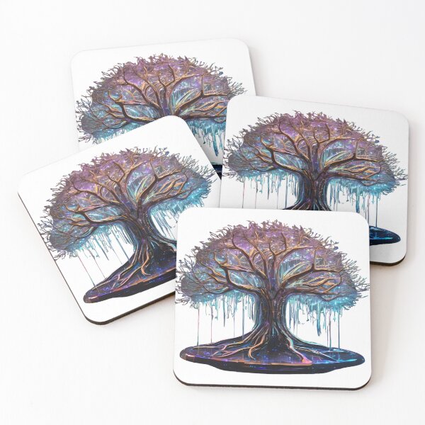 Item preview, Techno Tree of Life v2 - Digital Tree of Life with Futuristic Circuit Aesthetic designed and sold by Traloch O'Laoi.
