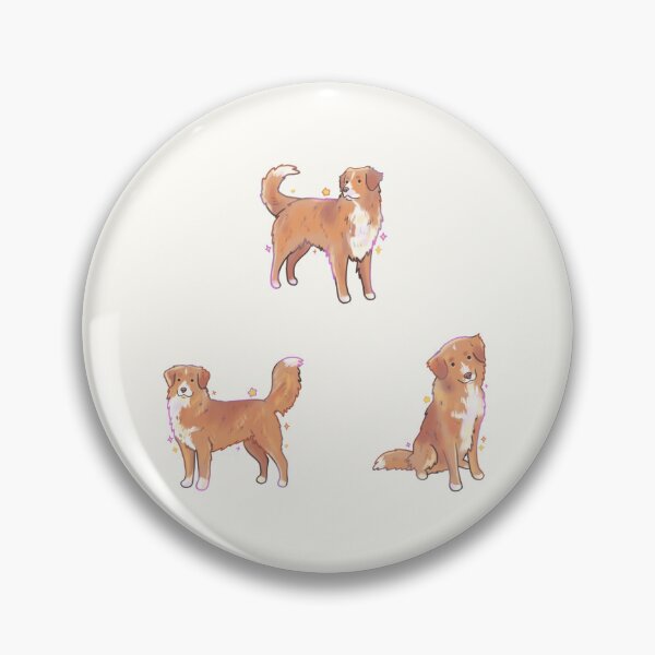 Artikelvorschau, Nova Scotia Duck Tolling Retriever-Rudel entworfen und verkauft von Mayarartsy.