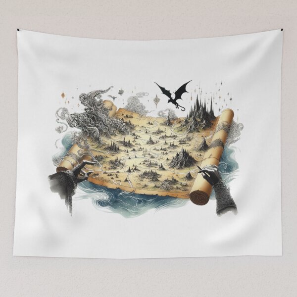 Item preview, Fantasy Map Lover designed and sold by Retr0Tshirts.
