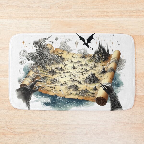 Item preview, Fantasy Map Lover designed and sold by Retr0Tshirts.