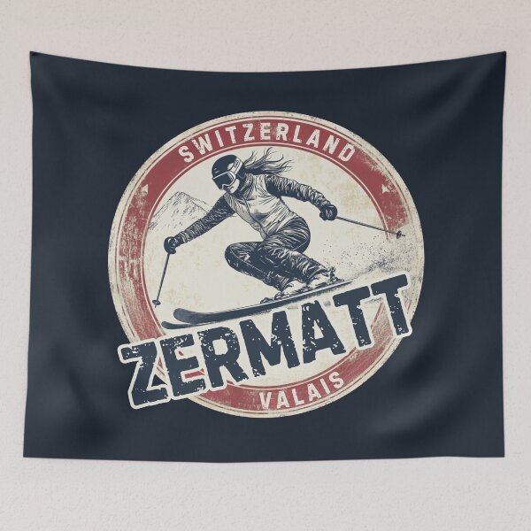 Item preview, Zermatt - Switzerland  designed and sold by GoodOldVintage.