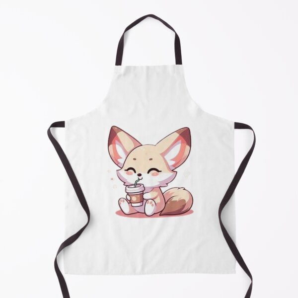 Item preview, fennec fox with coffee designed and sold by Eternalski.