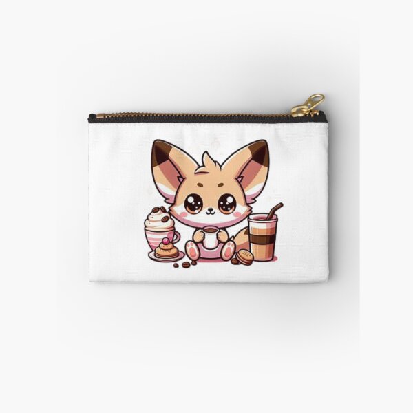 Item preview, fennec fox with coffee designed and sold by Eternalski.