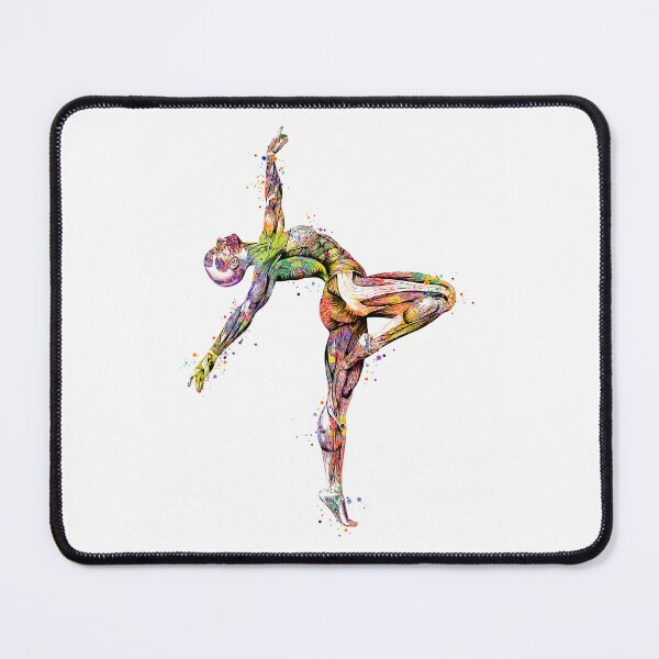 Item preview, Gymnastics Muscles Anatomy Art Watercolor Decor Gift designed and sold by LotusGifts.