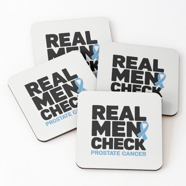 Item preview, Prostate Cancer Free Awareness Month Real Men Check designed and sold by AniArtPL.