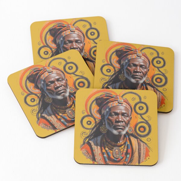 Item preview,  Vibrant African Spirituality Art: A Celebration of Culture and Tradition designed and sold by 'VARI'.