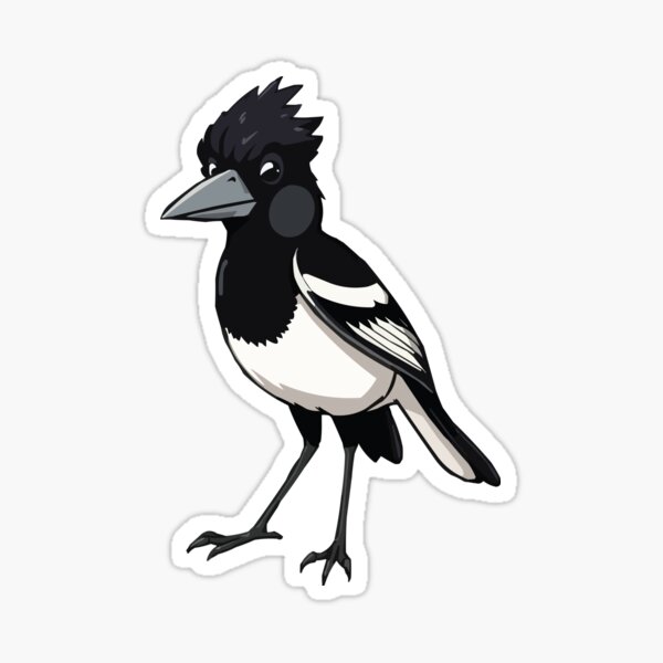 Item preview, Australian Magpie designed and sold by Getup-clothing.