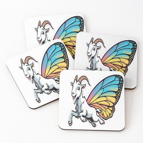 Item preview, Butterfly Goat designed and sold by SpazticGoat.