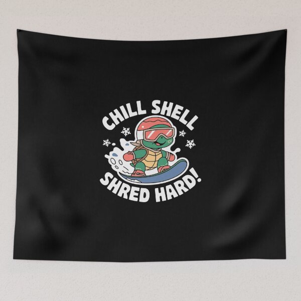 Item preview, Chill Shell, Shred Hard! designed and sold by MagicWander.