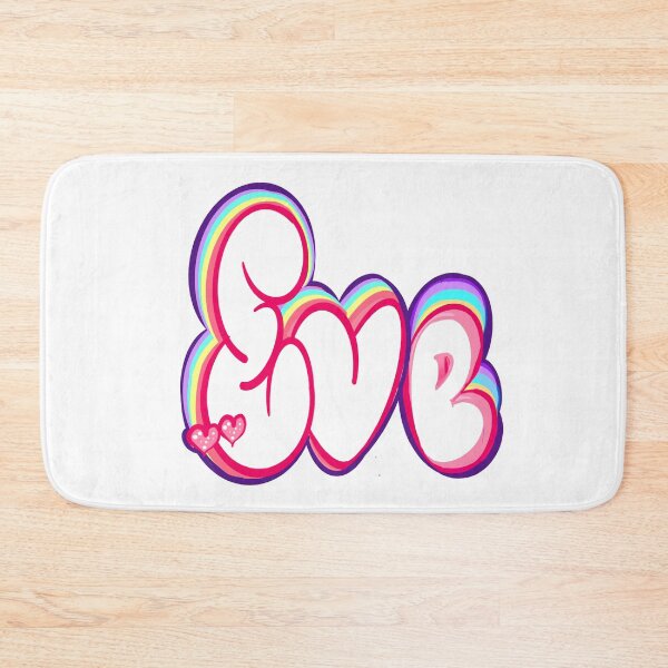 Item preview, Eve popular girls first name in white. Personalized personalised customised Eve designed and sold by Artonmytee.