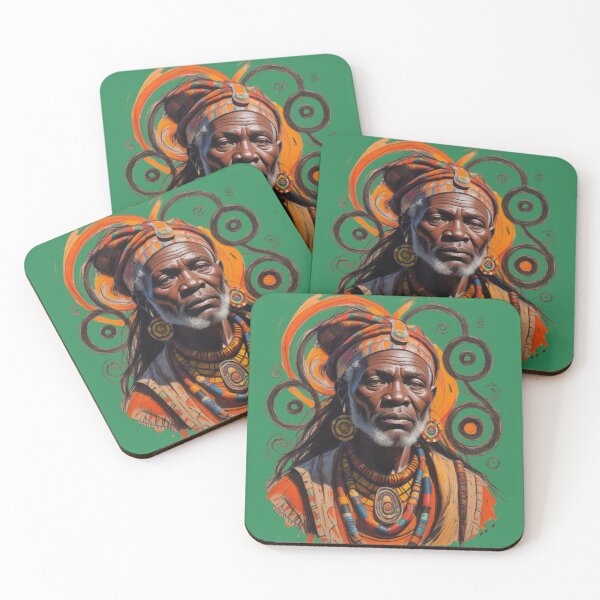 Item preview, Vibrant African Spirituality Art: A Celebration of Culture and Tradition designed and sold by 'VARI'.