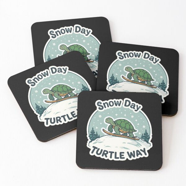 Item preview, Snow Day, Turtle Way designed and sold by MagicWander.