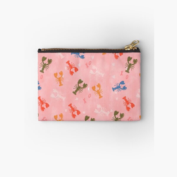 Item preview, Colorful Lobsters on a Playful Pink Background by Suki McMaster designed and sold by Suki McMaster.