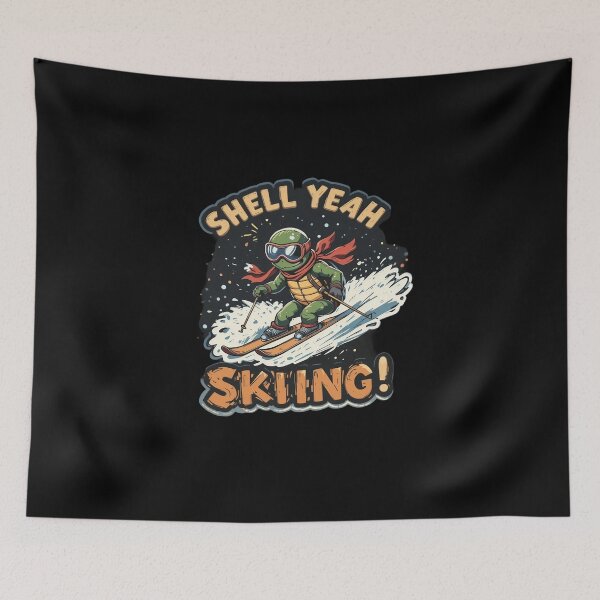 Item preview, Shell Yeah, Skiing! designed and sold by MagicWander.
