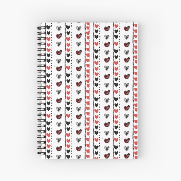 Item preview, Doodle Style Vertical Heart Pattern - Playful Digital Art for Home Decor designed and sold by FestivityFinds.
