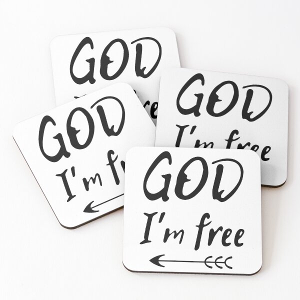 Item preview, God I'm Free designed and sold by DarylWelsh2024.