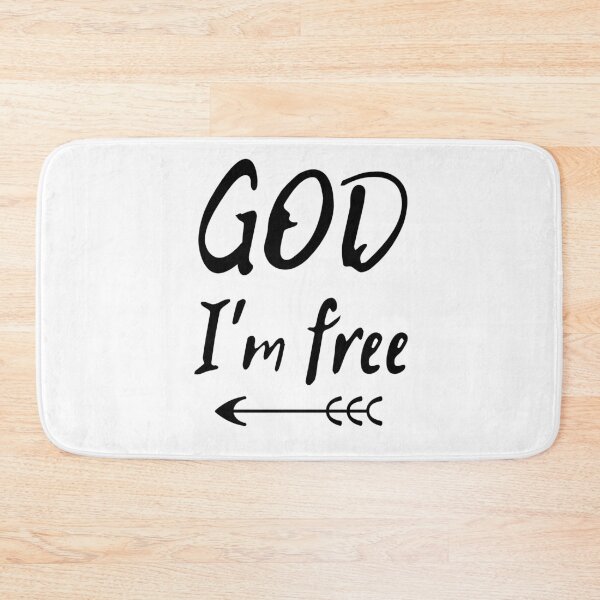 Item preview, God I'm Free designed and sold by DarylWelsh2024.
