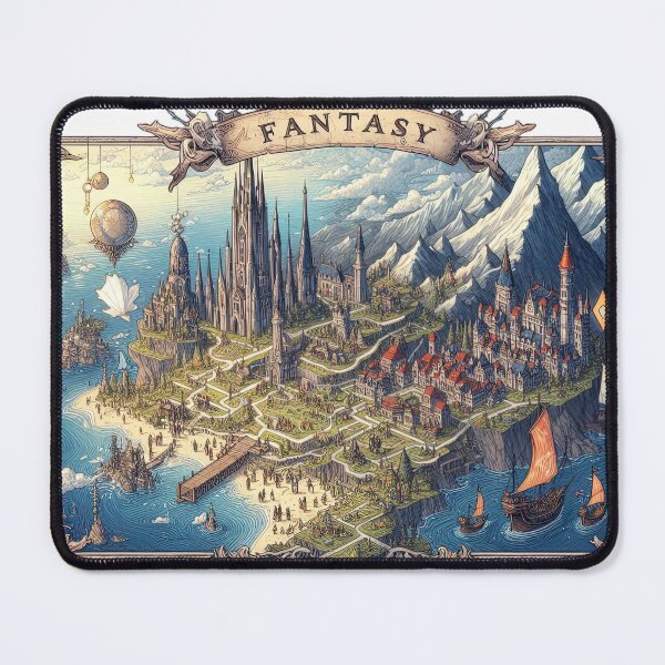Item preview, Fantasy Map Explorer designed and sold by Retr0Tshirts.