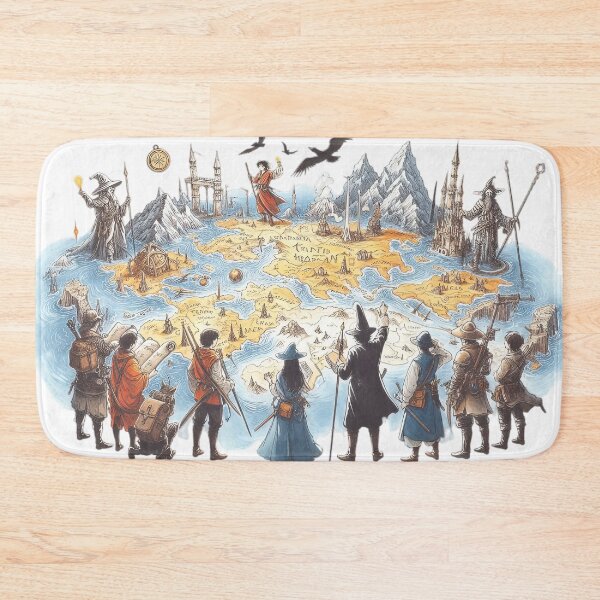 Item preview, Fantasy Map Team Explorer designed and sold by Retr0Tshirts.