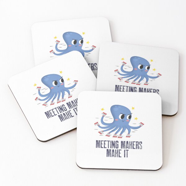 Item preview, Meeting Makers Make It- The Retro A.A. Tee designed and sold by ArdmoreAvenue.
