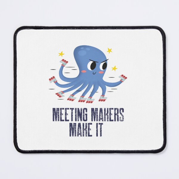 Item preview, Meeting Makers Make It- The Retro A.A. Tee designed and sold by ArdmoreAvenue.