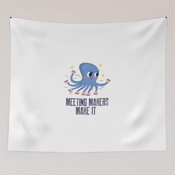 Item preview, Meeting Makers Make It- The Retro A.A. Tee designed and sold by ArdmoreAvenue.