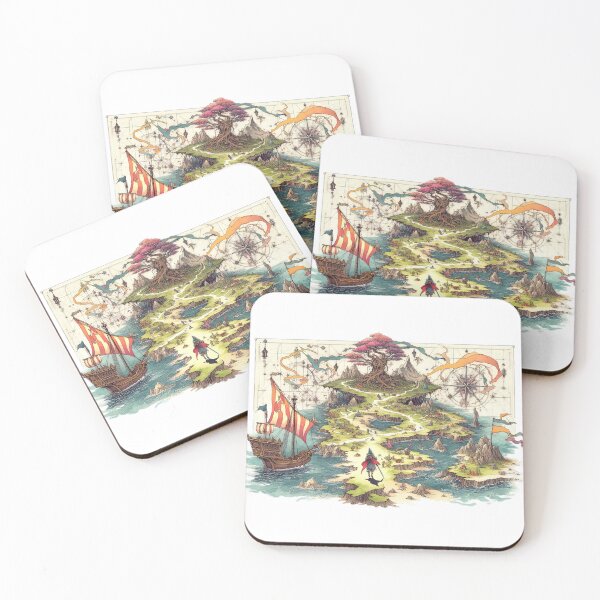 Item preview, Fantasy Map Hero Adventure designed and sold by Retr0Tshirts.