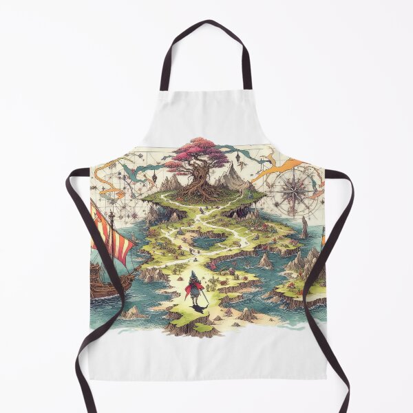 Item preview, Fantasy Map Hero Adventure designed and sold by Retr0Tshirts.
