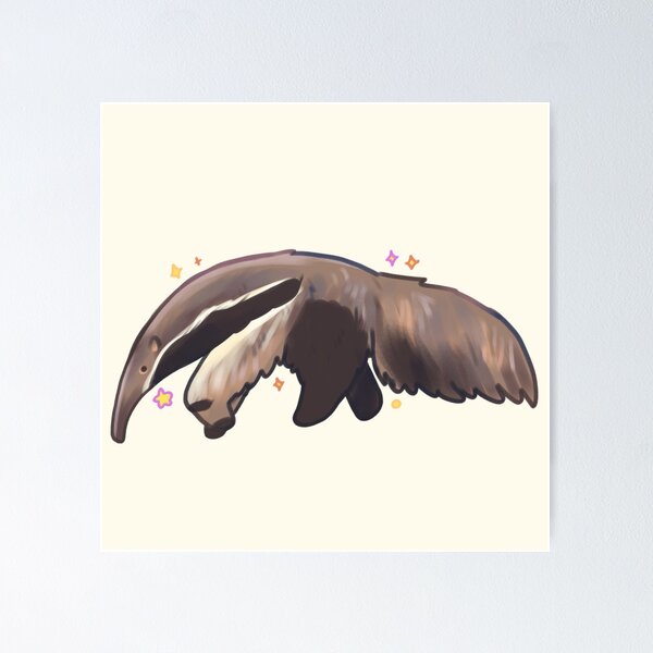 Item preview, Gaint anteater  designed and sold by Mayarartsy.