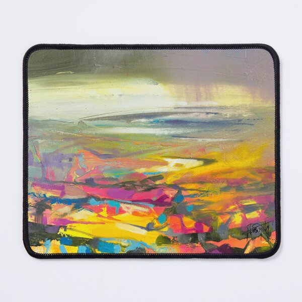 Item preview, 'Luminance Study 1' oil on linen abstract landscape painting designed and sold by scottnaismith.