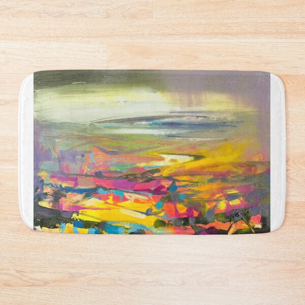 Item preview, 'Luminance Study 1' oil on linen abstract landscape painting  designed and sold by scottnaismith.