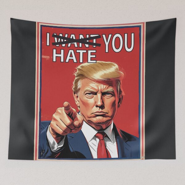Item preview, Donald Trump "I hate you". President of the USA designed and sold by ocusido.