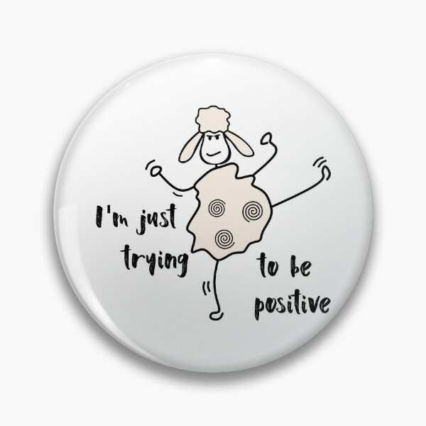 Item preview, Sheep-just positive designed and sold by ANVivid.