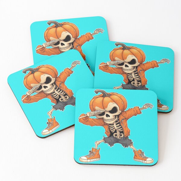 Item preview, Cartoon Pumpkin-Head Skeleton designed and sold by Aise06.