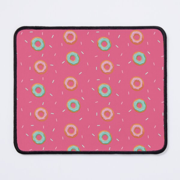 Artikelvorschau, Niedliches rosa Donut-Muster entworfen und verkauft von EvercrafterDesign.