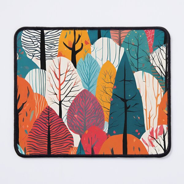 Item preview, Abstract Trees - Modern Forest Art designed and sold by Line in Bloom.