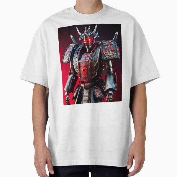 Item preview, Cyber Shogun Rockbot – The Ultimate Warrior of Power and Rebellion - Model 9 designed and sold by NeonBot_Shop.