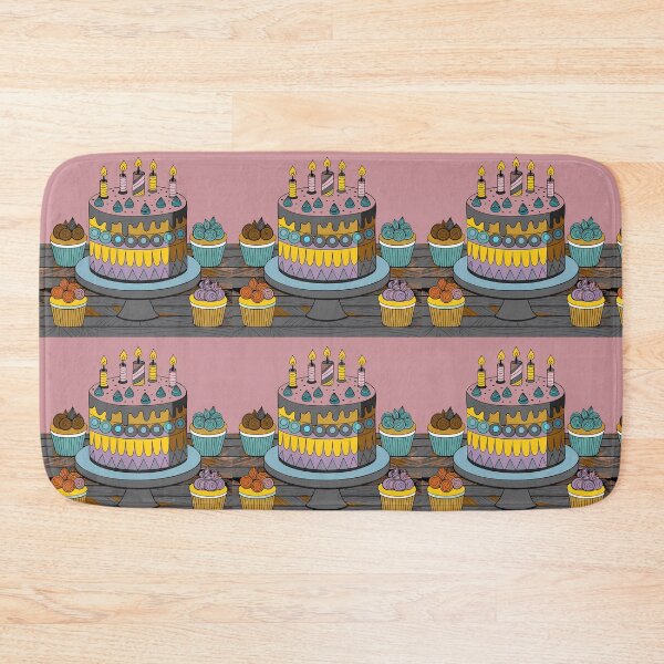 Item preview, Design Cake Colorful Artistic Food Illustration Style 3D designed and sold by ART ATTACK ZONE.