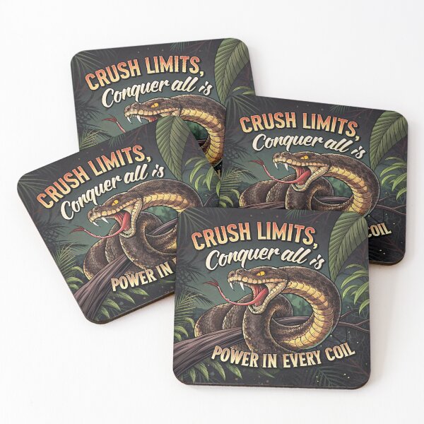 Item preview, CRUSH LIMITS, POWER IN EVERY COIL  designed and sold by WILDWEAR COLLECTION.