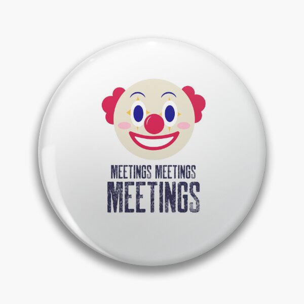 Item preview, Meetings Meetings Meetings- The Retro A.A. Tee designed and sold by ArdmoreAvenue.
