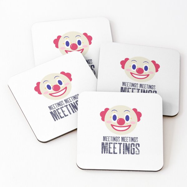Item preview, Meetings Meetings Meetings- The Retro A.A. Tee designed and sold by ArdmoreAvenue.