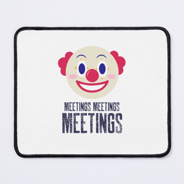 Item preview, Meetings Meetings Meetings- The Retro A.A. Tee designed and sold by ArdmoreAvenue.