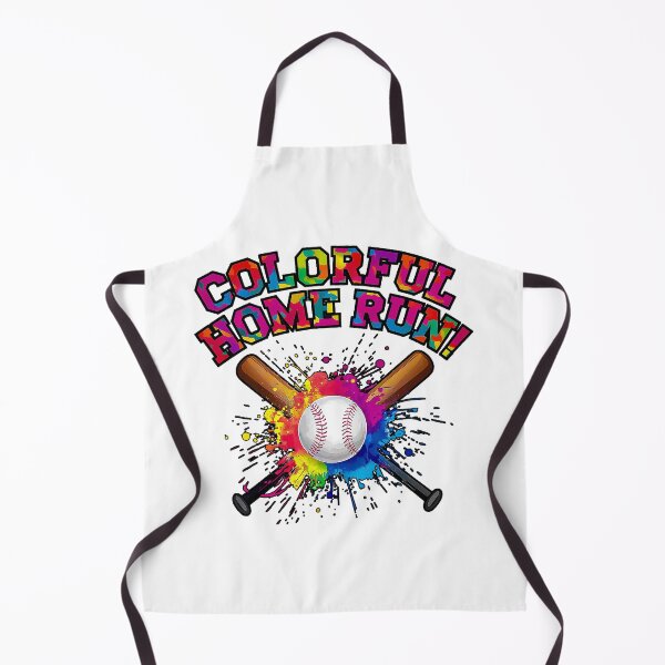 Item preview, Baseball Ice Cream Colorful Home Run Baseball Splash designed and sold by Amanda's Factory.